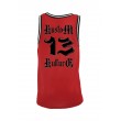 Dragstrip Clothing Kustom Kulture Basketball Vest Red